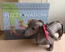 Fuzzy Nation Grey Dachshund