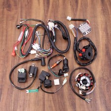 Electrics Wiring Harness Wire Loom ATV QUAD 150 200cc 250cc Stator CDI Coil
