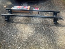 THULE Roof Bars square assembled Audi A4 saloon B6 B7 with 750 footpack kit 1212