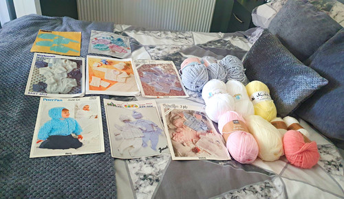 Joblot baby patterns and - baby,