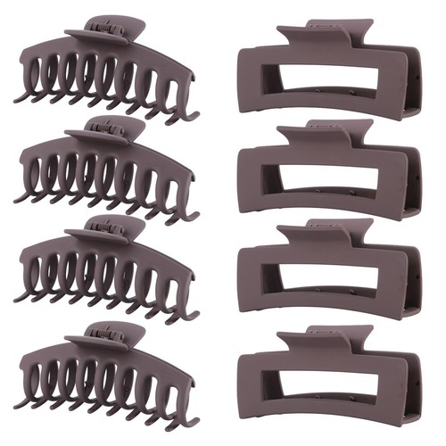 Brown hair clips - clips, women