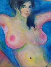 PAINTING OF A NAKED NUDE