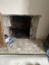Marble hearth for fireplace - marble,