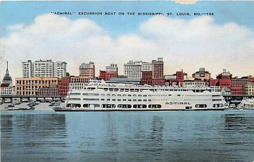 Postcard admiral excursion - postcard,