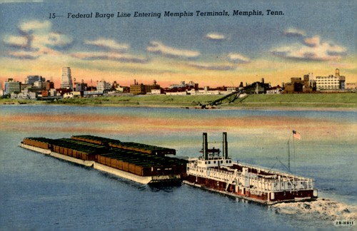 Federal barge line entering - federal,