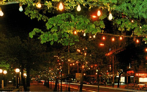 Lord street night - by,