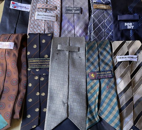 Joblot silk ties - ties, all