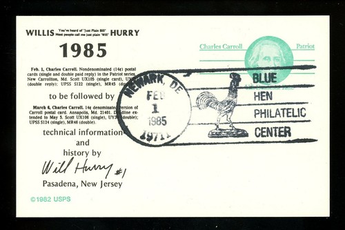Fdc ux105 willis hurry - fdc,