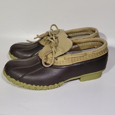 Ll Bean Green Moc Duck