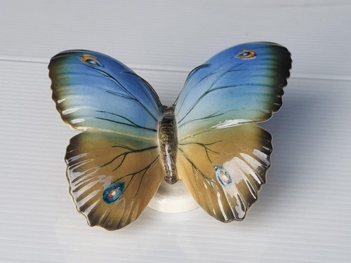 Vintage porcelain butterfly - porcelain,