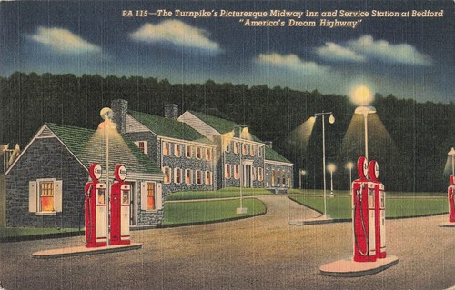 Bedford pennsylvania postcard - pennsylvania,