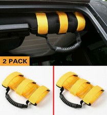 Yellow Handles Roll Bar Grab