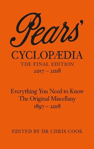 Pears cyclopaedia 2017 2018 - pears', 2017-2018