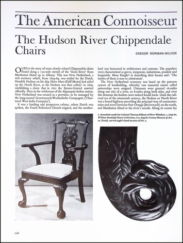 Chippendale chairs found along - found,