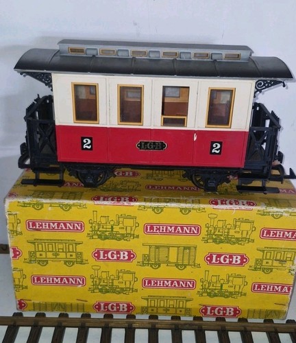 Boxed lgb 2nd red class - boxed,