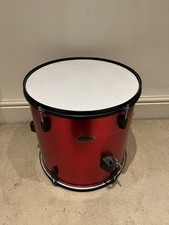 16” x 16” Tiger Floor Tom Drum In Red - No Legs