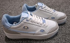 Ellesse Trainers, Women, Size 4, White/Light Blue