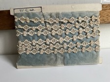 Vintage Lace Trim, Floral Schiffly Fabric. Vintage Wedding Dolls & Costume  8.5m