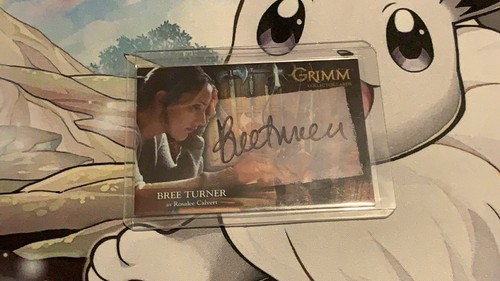 Grimm autograph card rosalie - grimm,