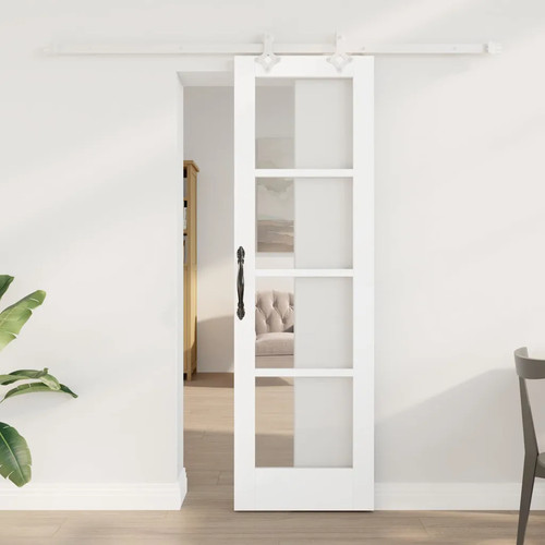 Walplus white sliding barn - sliding,
