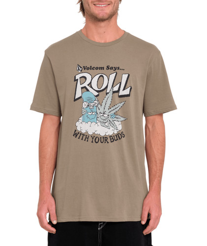 Volcom shirt budz teak - budz,