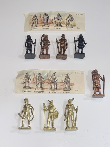 Kinder surprise metal - kinder, indians