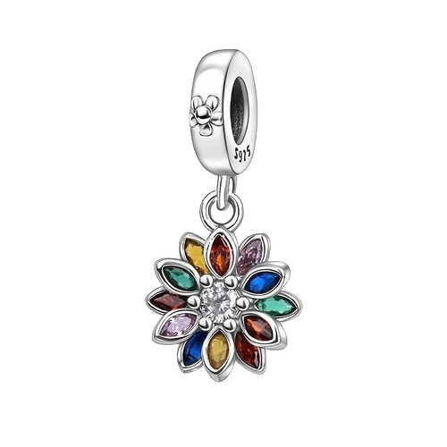 Flower daisy 925 sterling - flower,