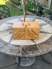 Vintage cantilever sewing - vintage, box