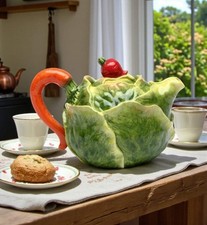Ceramic Cabbage Teapot with