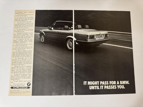 Original vintage alpina bmw - original,
