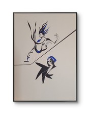 Modern expressionism 16x23 - modern,