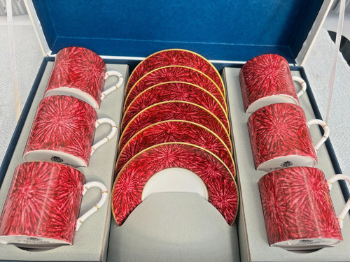 Set royal worcester red - set, of