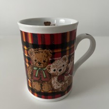 Cute Teddy Bear Mug - Red