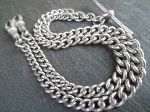 Small solid silver - solid, double
