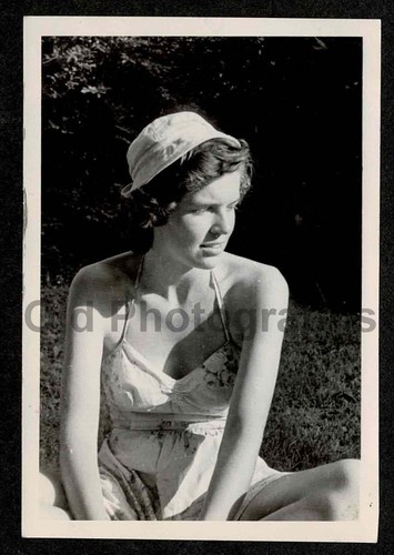 Young lady pretty sundress hat - young,