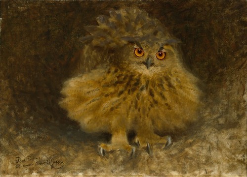 Bruno liljefors an eagle - bruno, "an