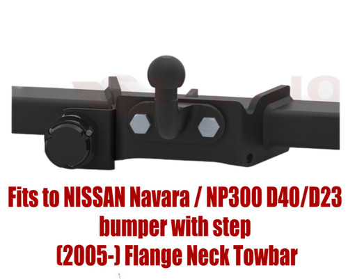 Flange neck tow bar for - neck, nissan