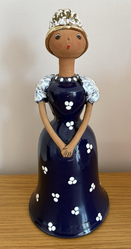 Vintage pottery figurine - figurine, of
