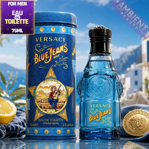Versace blue jeans edt - versace, 75ml