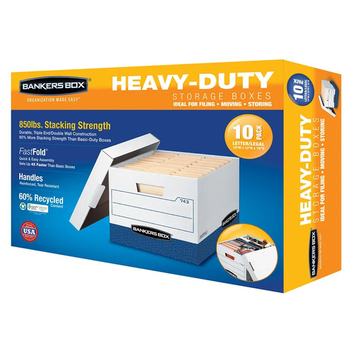 Bankers box heavy - heavy, duty