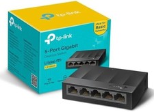 5 Port TP-LINK Gigabit Fast Ethernet Switch LAN Network Splitter Hub Wired UK