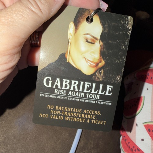 Gabrielle rise again tour vip - rise,