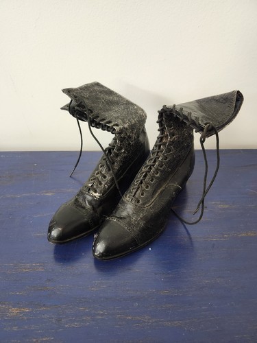 Antique 1915 goodyear leather - antique,