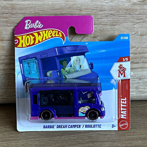 Hot wheels barbie dream camper - dream,
