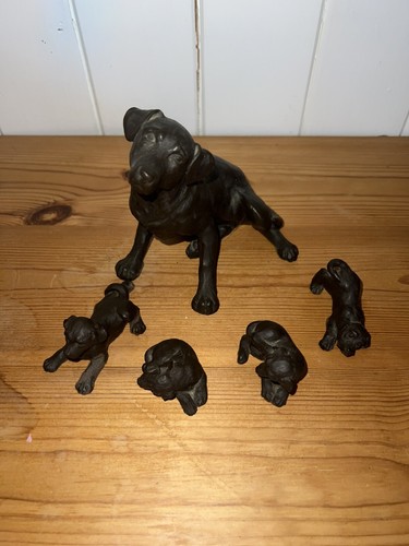 Labrador with puppies - labrador,