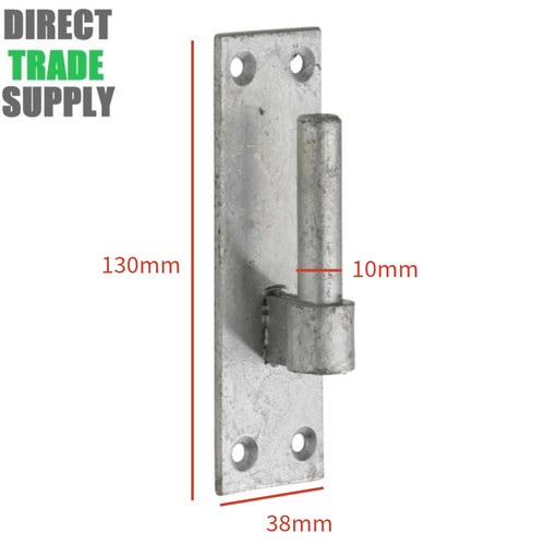 Pair 10mm heavy duty hook - pair,