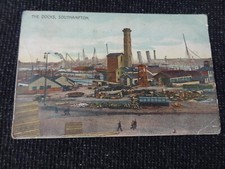 The Docks Southampton Postcard