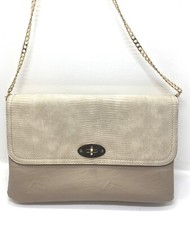Ladies Beige Juno Clutch