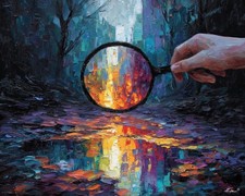 Leonid Afremov HOLLOW MIRROR