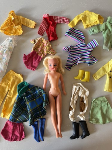 Sindy 1970s blonde doll with - blonde,